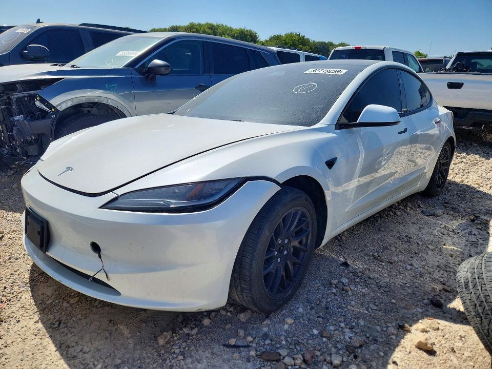 62719236 :رقم المزاد ، 5YJ3E1EA8RF731344 vin ، 2024 Tesla Model 3 مزاد بيع