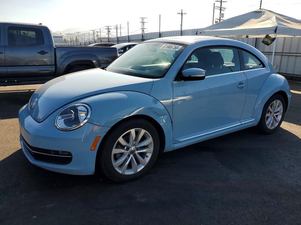61906766 :رقم المزاد ، 3VWJL7AT2DM612844 vin ، 2013 Volkswagen Beetle مزاد بيع