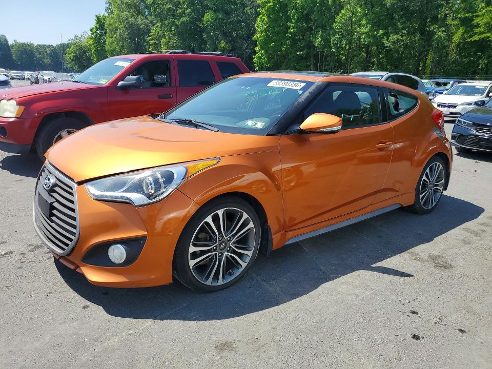 Продажа на аукционе авто 2016 Hyundai Veloster, vin: KMHTC6AE1GU281726, номер лота: 59390356