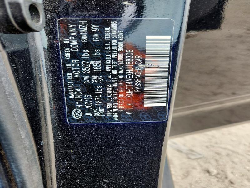 2017 Hyundai Accent მანქანა იყიდება აუქციონზე, vin: KMHCT4AEXHU188306, აუქციონის ნომერი: 60218016