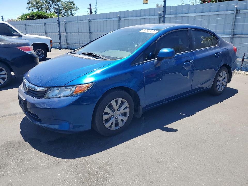 62333896 :رقم المزاد ، 19XFB2F53CE075130 vin ، 2012 Honda Civic مزاد بيع