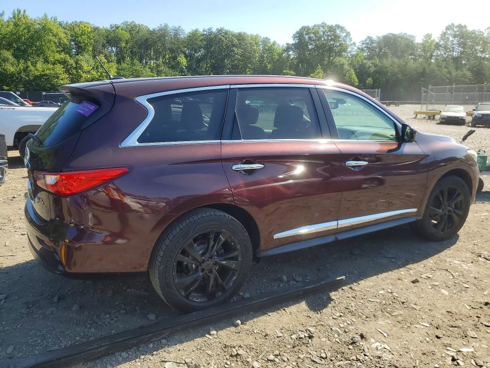 63021276 :رقم المزاد ، 5N1AL0MM3DC309860 vin ، 2013 Infiniti Jx35 مزاد بيع