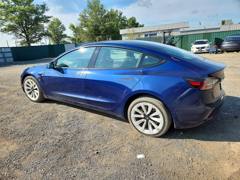 Продажа на аукционе авто 2022 Tesla Model 3, vin: 5YJ3E1EB9NF289757, номер лота: 62253546