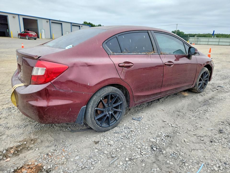 62621186 :رقم المزاد ، 19XFB2F50CE366121 vin ، 2012 Honda Civic مزاد بيع