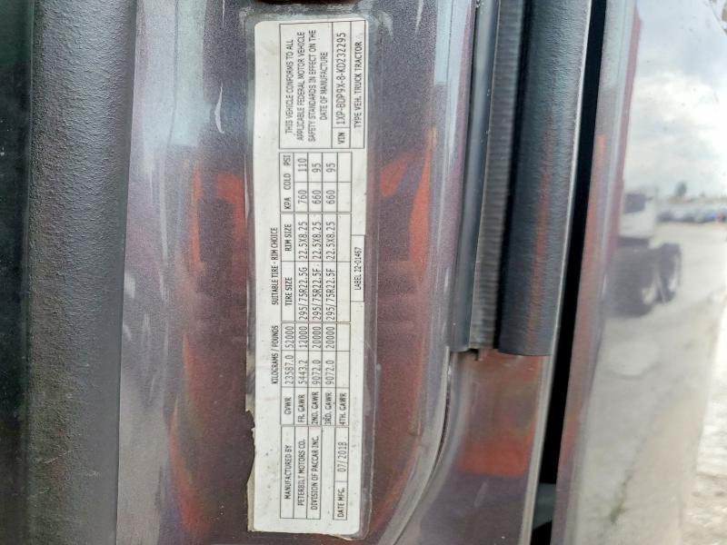 Aukcja sprzedaży 2019 Peterbilt 579, vin: 1XPBDP9X8KD232295, numer aukcji: 59370696