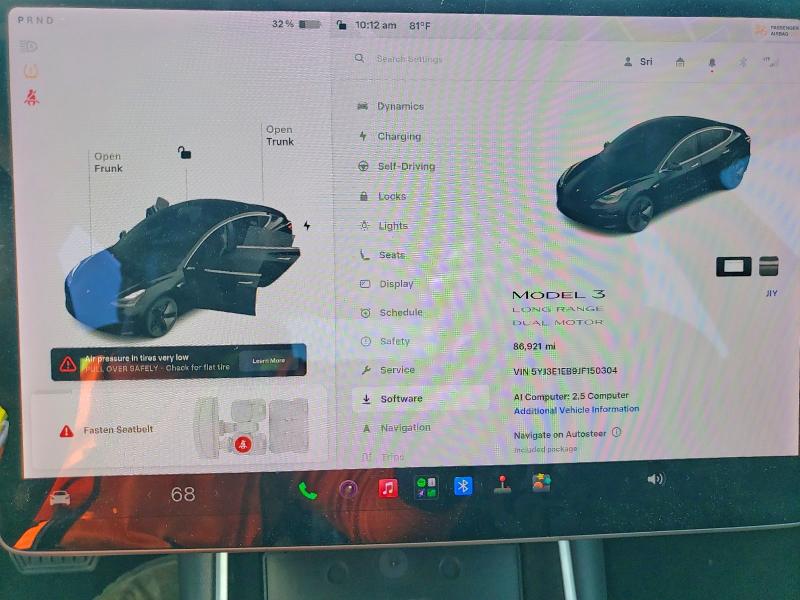 Продажа на аукционе авто 2018 Tesla Model 3, vin: 5YJ3E1EB9JF150304, номер лота: 62662746