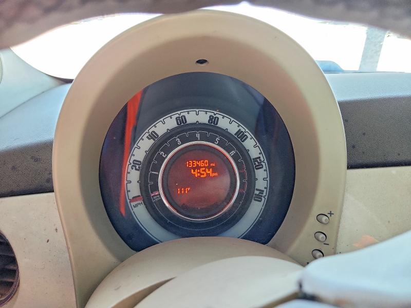 62428856 :رقم المزاد ، 3C3CFFAR3CT343649 vin ، 2012 Fiat 500 مزاد بيع