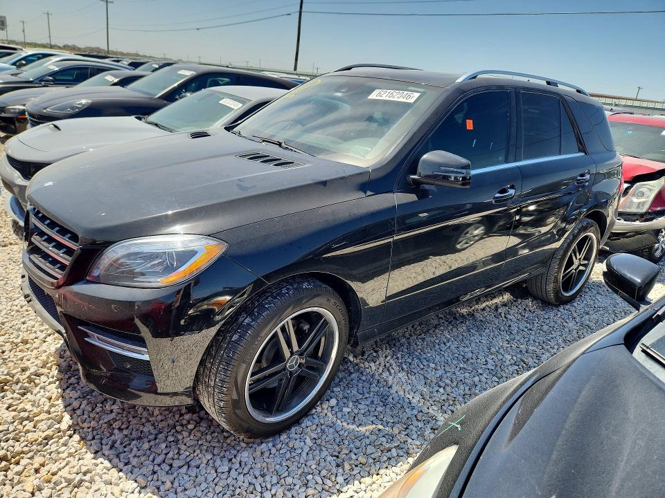 62162046 :رقم المزاد ، 4JGDA2EBXEA361978 vin ، 2014 Mercedes-benz Ml مزاد بيع