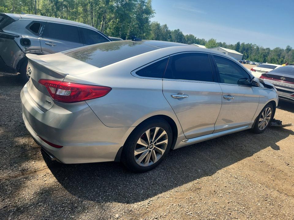 58787616 :رقم المزاد ، 5NPE34AF6FH246537 vin ، 2015 Hyundai Sonata مزاد بيع