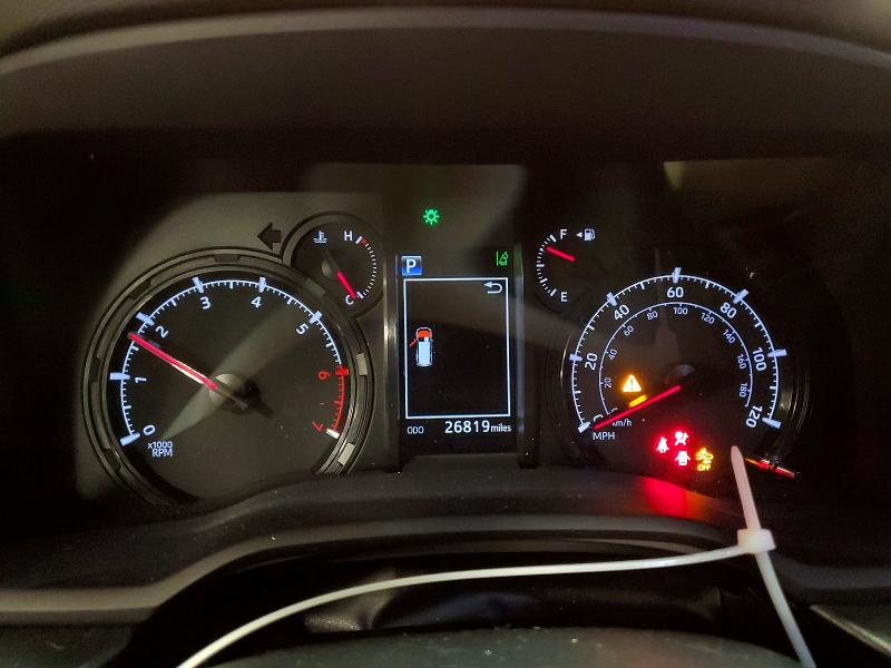 2023 Toyota 4runner მანქანა იყიდება აუქციონზე, vin: JTEFU5JRXP5300517, აუქციონის ნომერი: 62153696