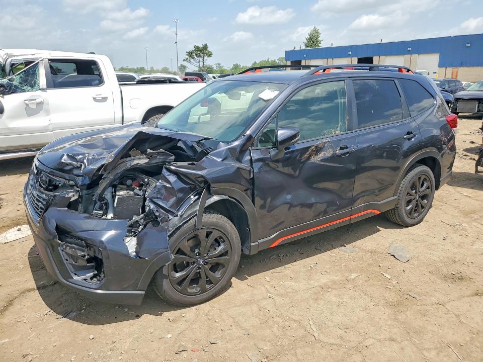 58520576 :رقم المزاد ، JF2SKAPCXKH473421 vin ، 2019 Subaru Forester مزاد بيع