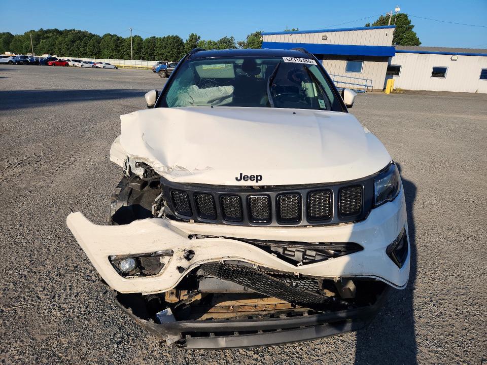 62316386 :رقم المزاد ، 3C4NJCBB9LT102827 vin ، 2020 Jeep Compass مزاد بيع