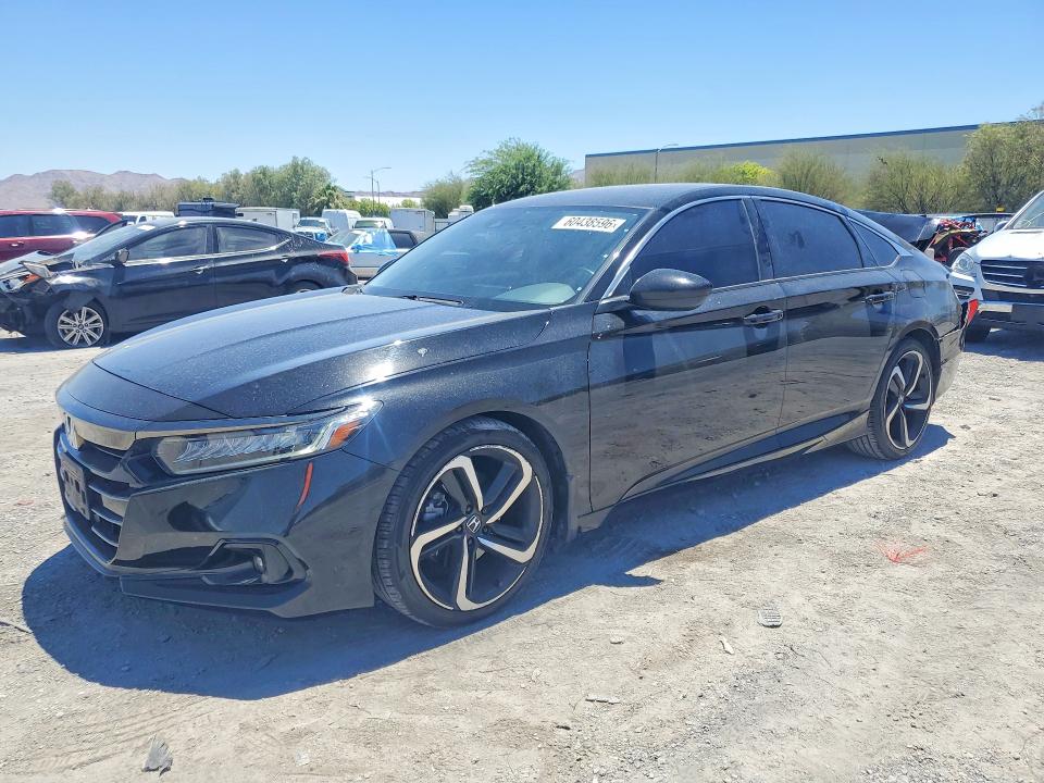 60438596 :رقم المزاد ، 1HGCV1F45NA098511 vin ، 2022 Honda Accord مزاد بيع