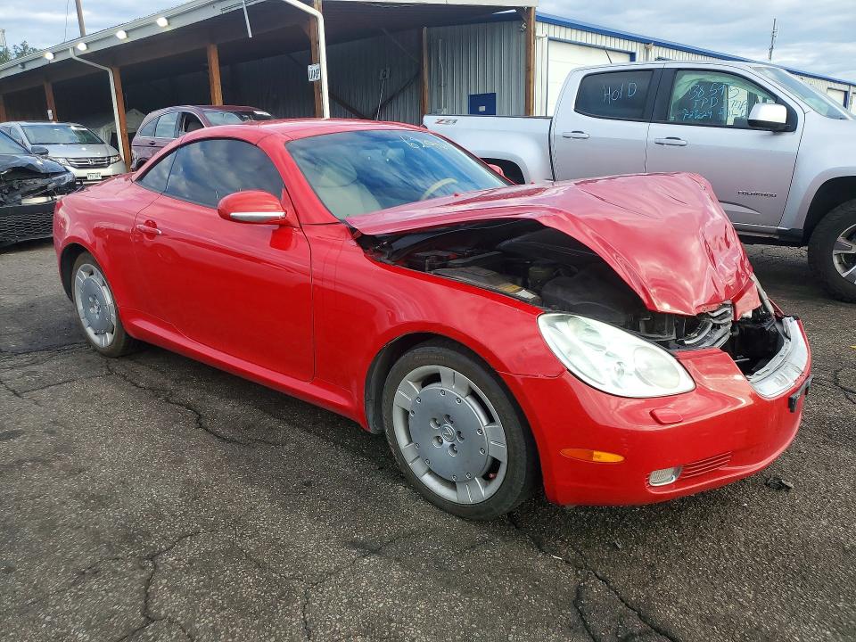 Aukcja sprzedaży 2002 Lexus Sc, vin: JTHFN48Y420028589, numer aukcji: 62046486