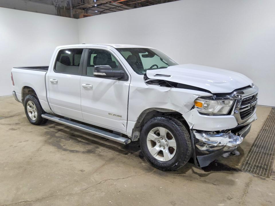 2021 Ram 1500 მანქანა იყიდება აუქციონზე, vin: 1C6SRFFT2MN610453, აუქციონის ნომერი: 62166196