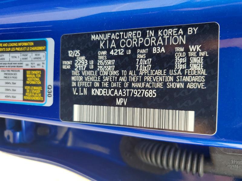 Продаж на аукціоні авто 2026 Kia Seltos, vin: KNDEUCAA3T7927685, номер лоту: 60243456