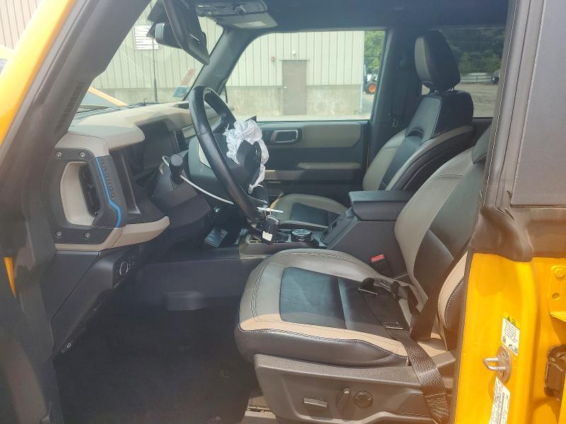 60656016 :رقم المزاد ، 1FMEE5DP6NLA70275 vin ، 2022 Ford Bronco مزاد بيع
