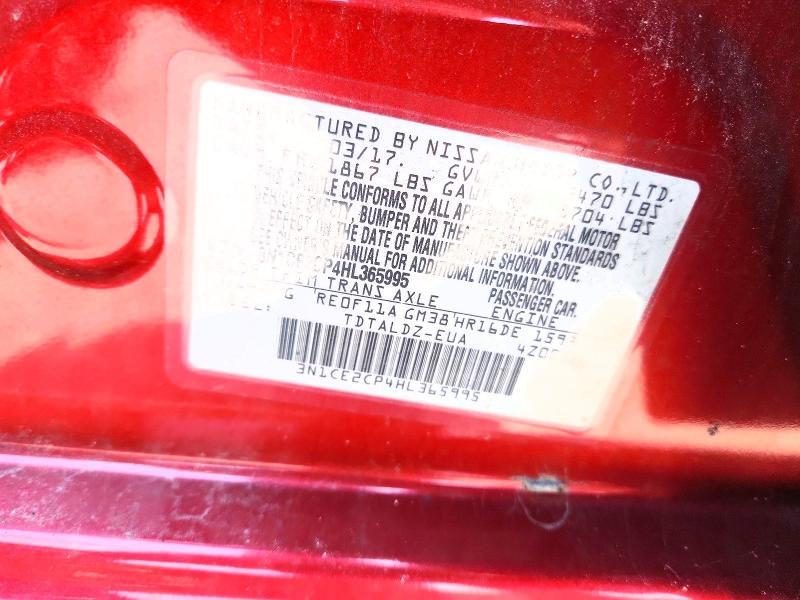 Aukcja sprzedaży 2017 Nissan Versa Note, vin: 3N1CE2CP4HL365995, numer aukcji: 60760456
