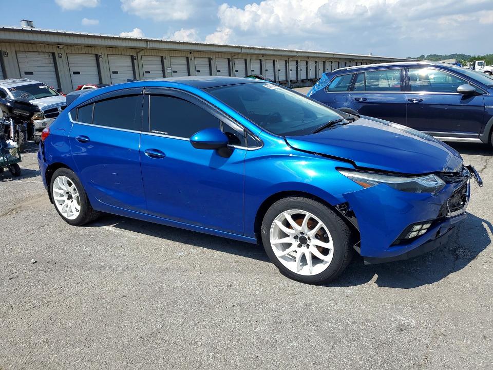 2018 Chevrolet Cruze მანქანა იყიდება აუქციონზე, vin: 3G1BE6SM6JS516735, აუქციონის ნომერი: 85980935