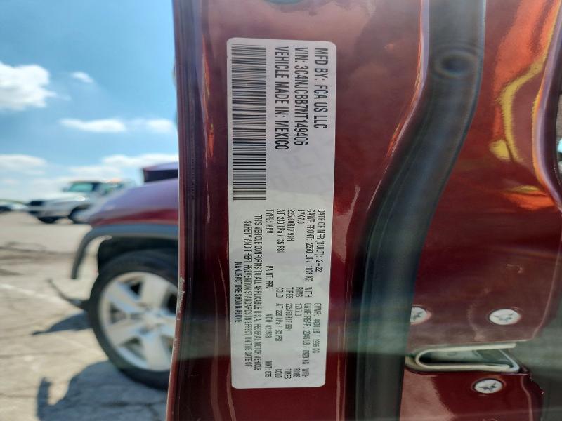 Aukcja sprzedaży 2022 Jeep Compass, vin: 3C4NJCBB7NT149406, numer aukcji: 59670316