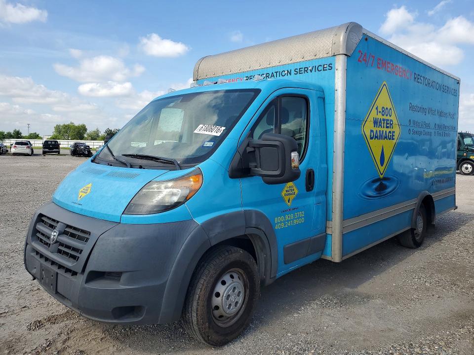 Продаж на аукціоні авто 2017 Ram Promaster 3500, vin: 3C7WRVMG9HE542398, номер лоту: 61806016