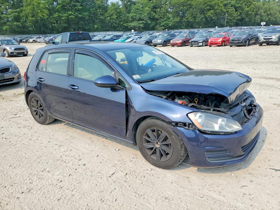 2016 Volkswagen Golf მანქანა იყიდება აუქციონზე, vin: 3VW117AUXGM022622, აუქციონის ნომერი: 61071436