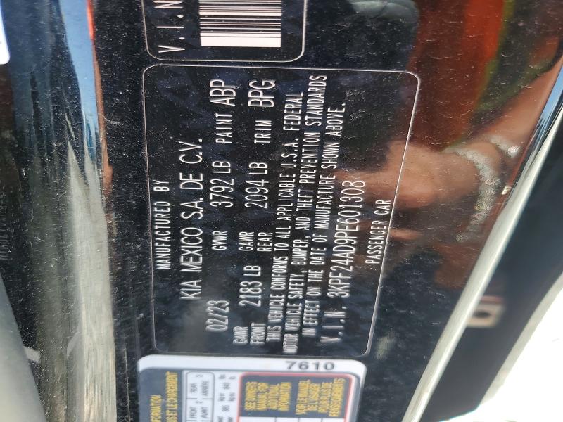 Продаж на аукціоні авто 2023 Kia Forte, vin: 3KPF24AD9PE601308, номер лоту: 61231416