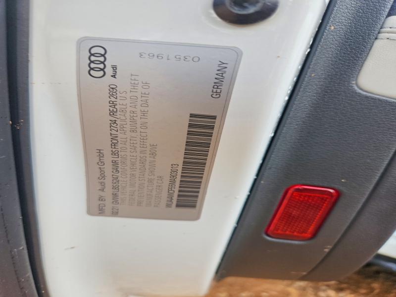 Aukcja sprzedaży 2021 Audi Rs5, vin: WUAAWCF55MA903013, numer aukcji: 60204076