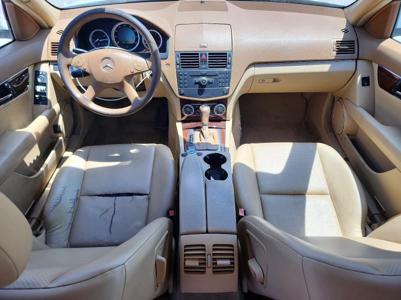 59645946 :رقم المزاد ، WDDGF81X08F112061 vin ، 2008 Mercedes-benz C مزاد بيع