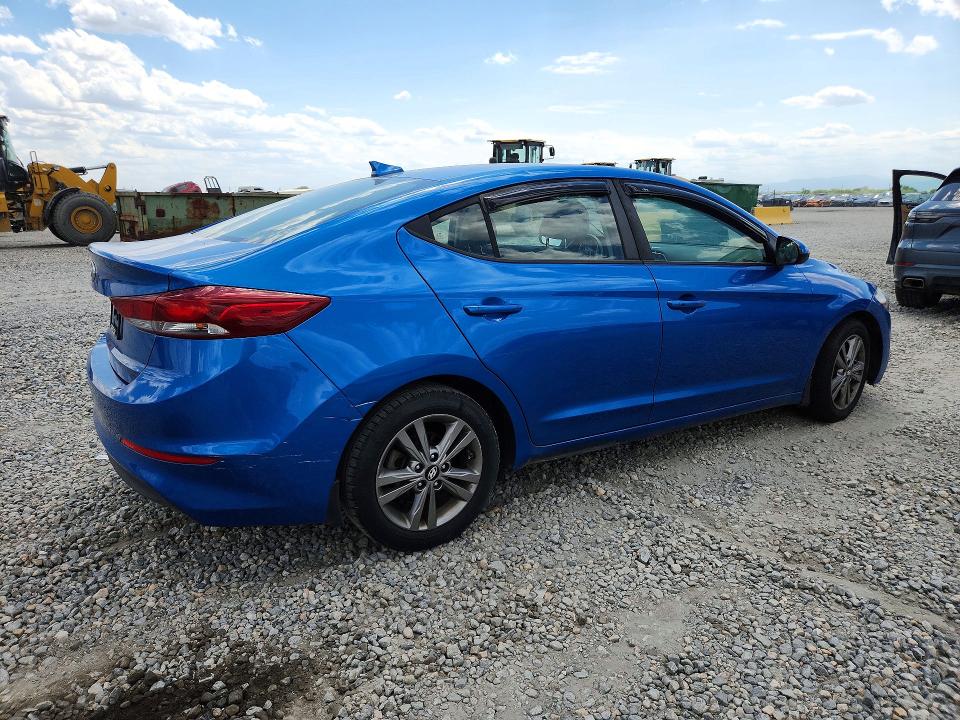 Продажа на аукционе авто 2018 Hyundai Elantra, vin: 5NPD84LF1JH291596, номер лота: 61588726
