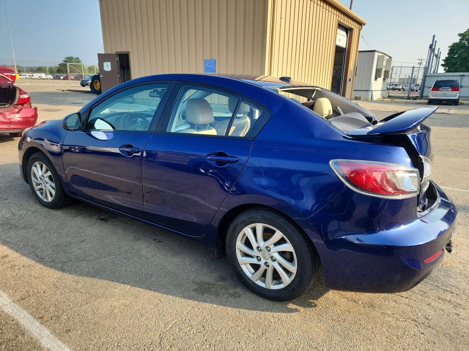 2012 Mazda 3 მანქანა იყიდება აუქციონზე, vin: JM1BL1W78C1602282, აუქციონის ნომერი: 61757136
