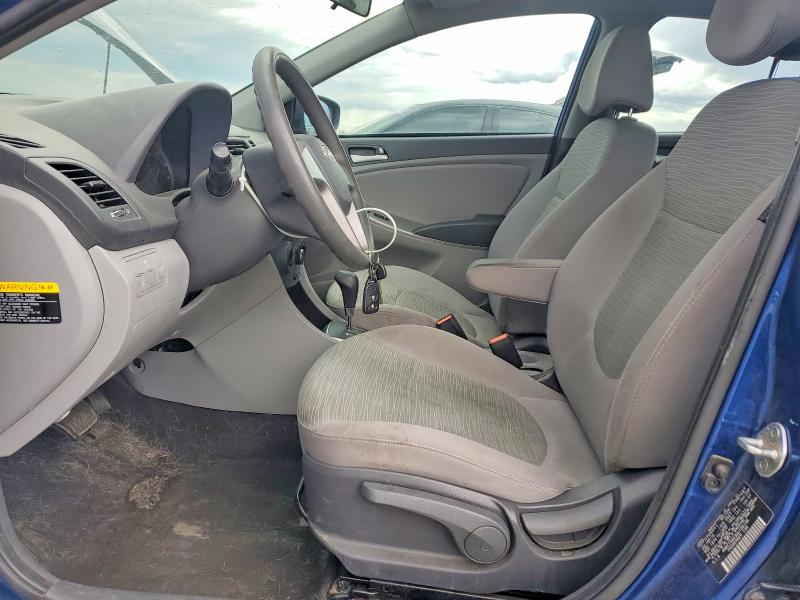 60516446 :رقم المزاد ، KMHCT4AE9HU186188 vin ، 2017 Hyundai Accent مزاد بيع