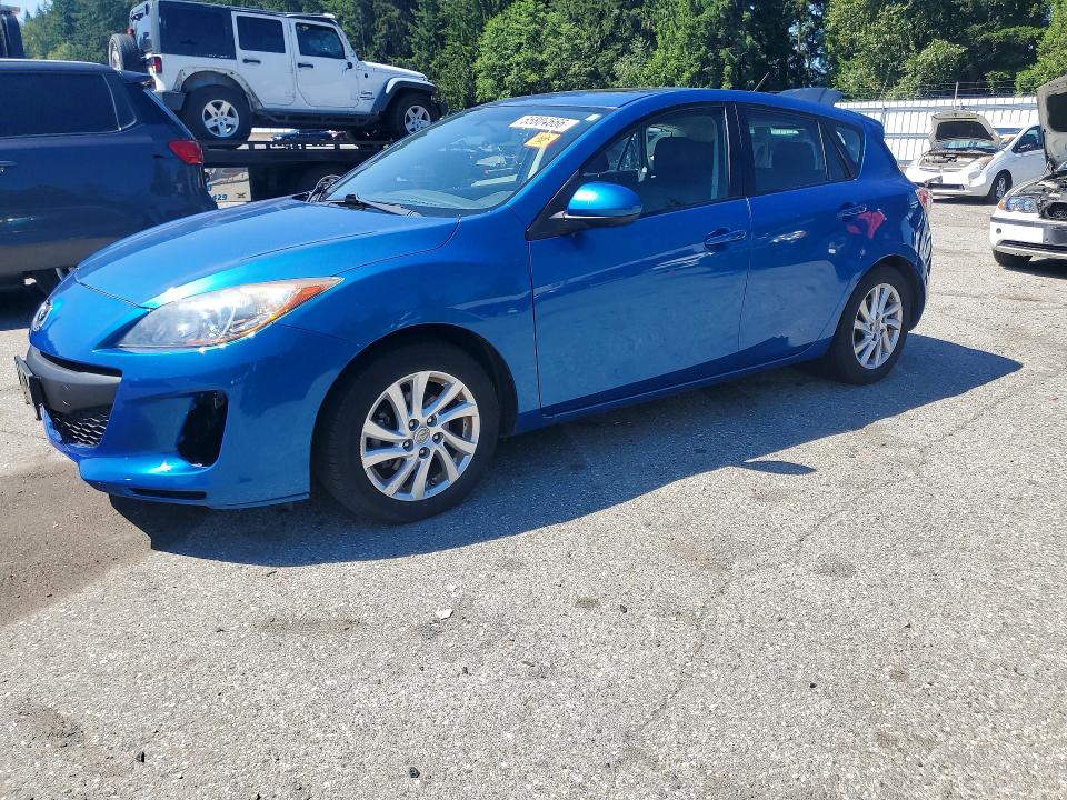 Aukcja sprzedaży 2012 Mazda 3, vin: JM1BL1M86C1625491, numer aukcji: 55804666