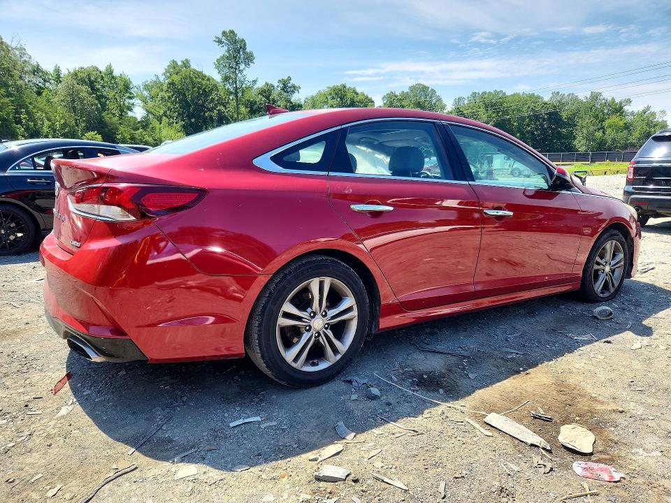 2018 Hyundai Sonata მანქანა იყიდება აუქციონზე, vin: 5NPE34AF0JH606233, აუქციონის ნომერი: 60660706
