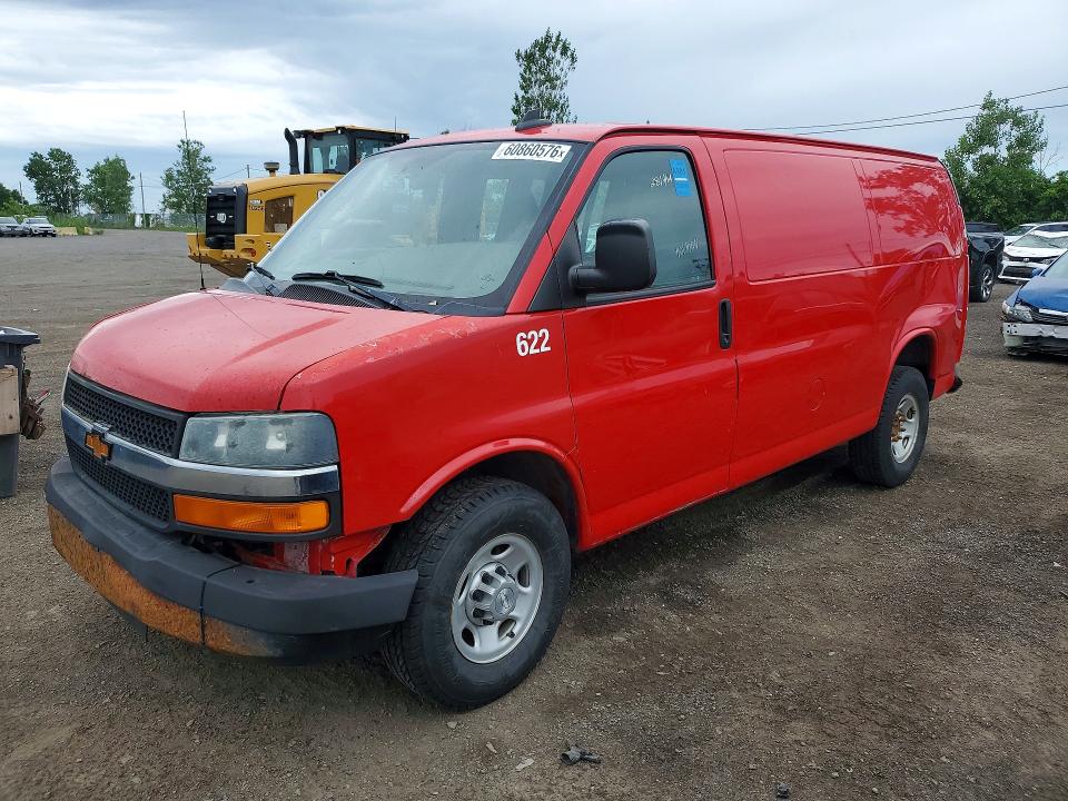 Aukcja sprzedaży 2019 Chevrolet Express G2500, vin: 1GCWGAFPXK1275307, numer aukcji: 60860576