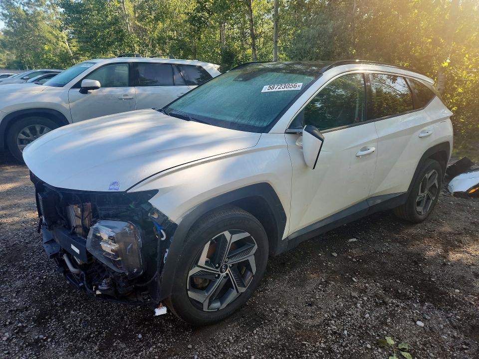2022 Hyundai Tucson მანქანა იყიდება აუქციონზე, vin: KM8JCCA11NU024985, აუქციონის ნომერი: 58723056