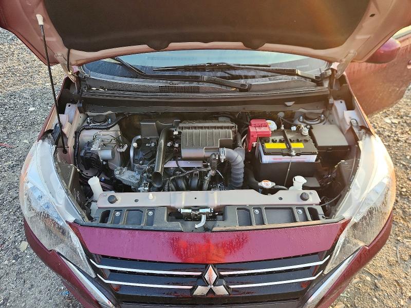 61955756 :رقم المزاد ، ML32FUFJ8NHF06706 vin ، 2022 Mitsubishi Mirage مزاد بيع