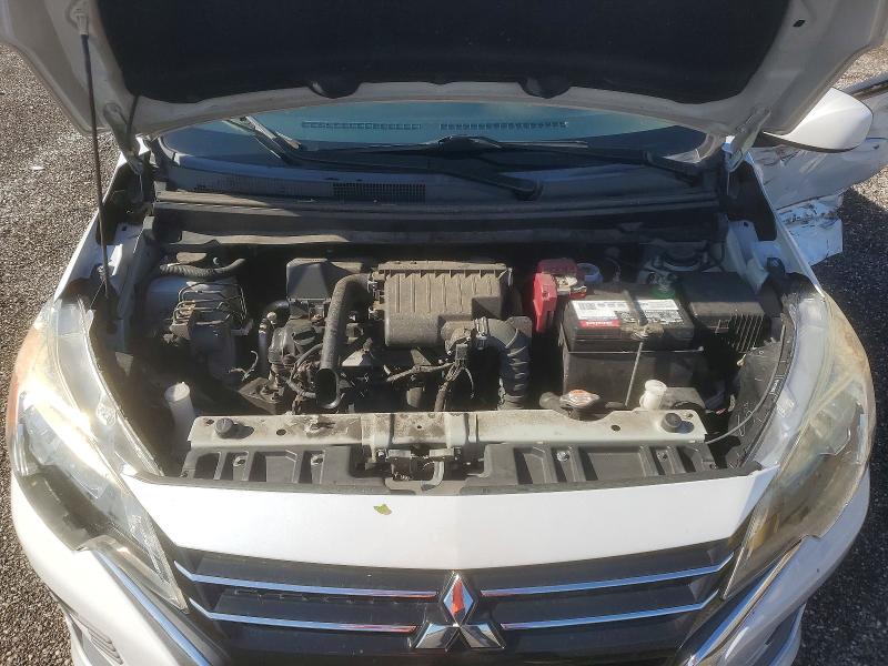 2021 Mitsubishi Mirage მანქანა იყიდება აუქციონზე, vin: ML32AUHJ8MH000607, აუქციონის ნომერი: 59866206