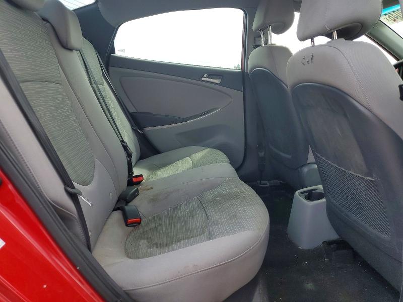 59152046 :رقم المزاد ، KMHCT4AE1HU338299 vin ، 2017 Hyundai Accent مزاد بيع