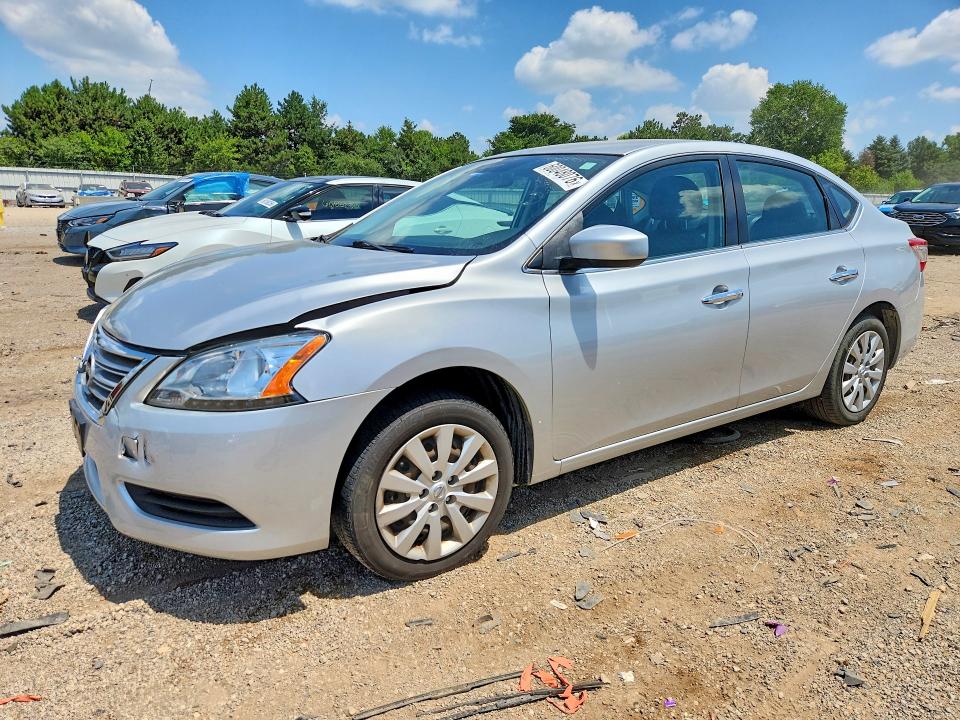 2015 Nissan Sentra მანქანა იყიდება აუქციონზე, vin: 3N1AB7AP9FY269263, აუქციონის ნომერი: 60048076