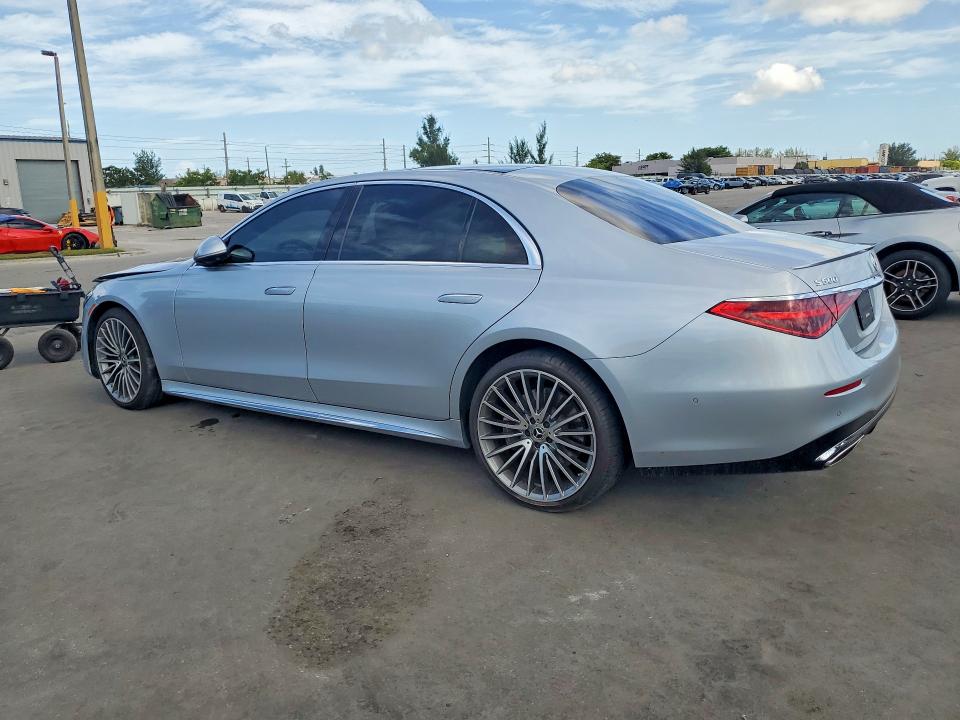 61913396 :رقم المزاد ، W1K6G6DB8NA147016 vin ، 2022 Mercedes-benz S مزاد بيع