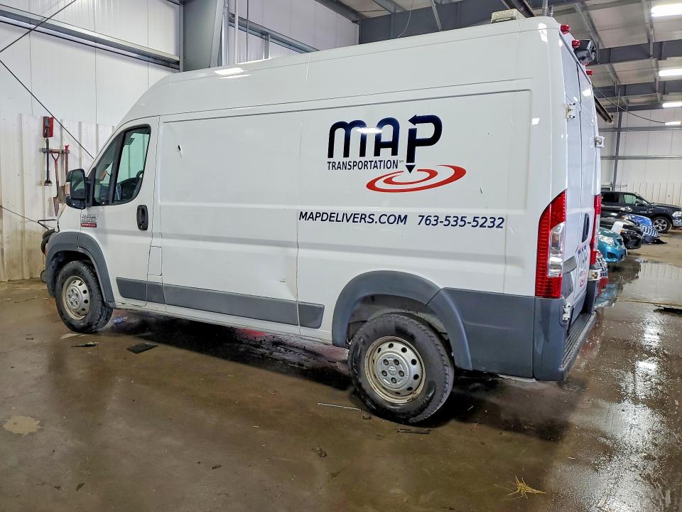 2017 Ram Promaster 2500 მანქანა იყიდება აუქციონზე, vin: 3C6TRVCG6HE516575, აუქციონის ნომერი: 61813486