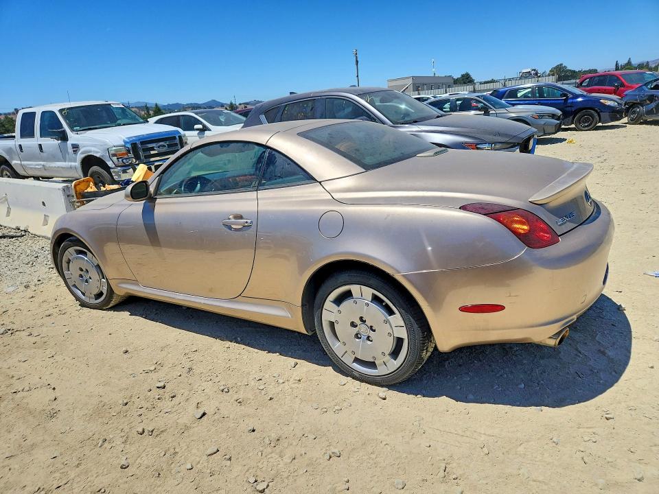 2002 Lexus Sc მანქანა იყიდება აუქციონზე, vin: JTHFN48Y920005924, აუქციონის ნომერი: 60458076
