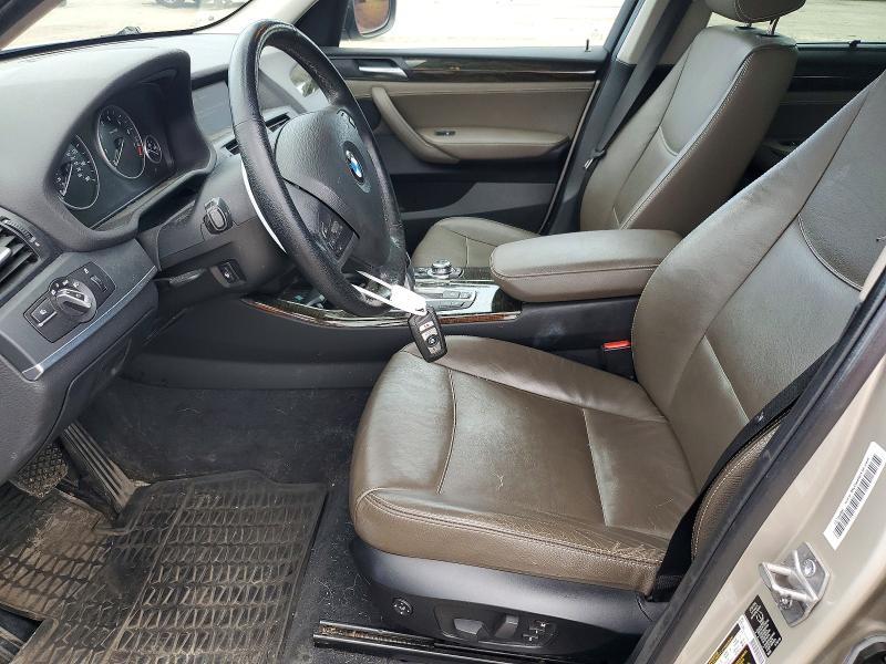 2013 Bmw X3 მანქანა იყიდება აუქციონზე, vin: 5UXWX9C53D0A32482, აუქციონის ნომერი: 63389646