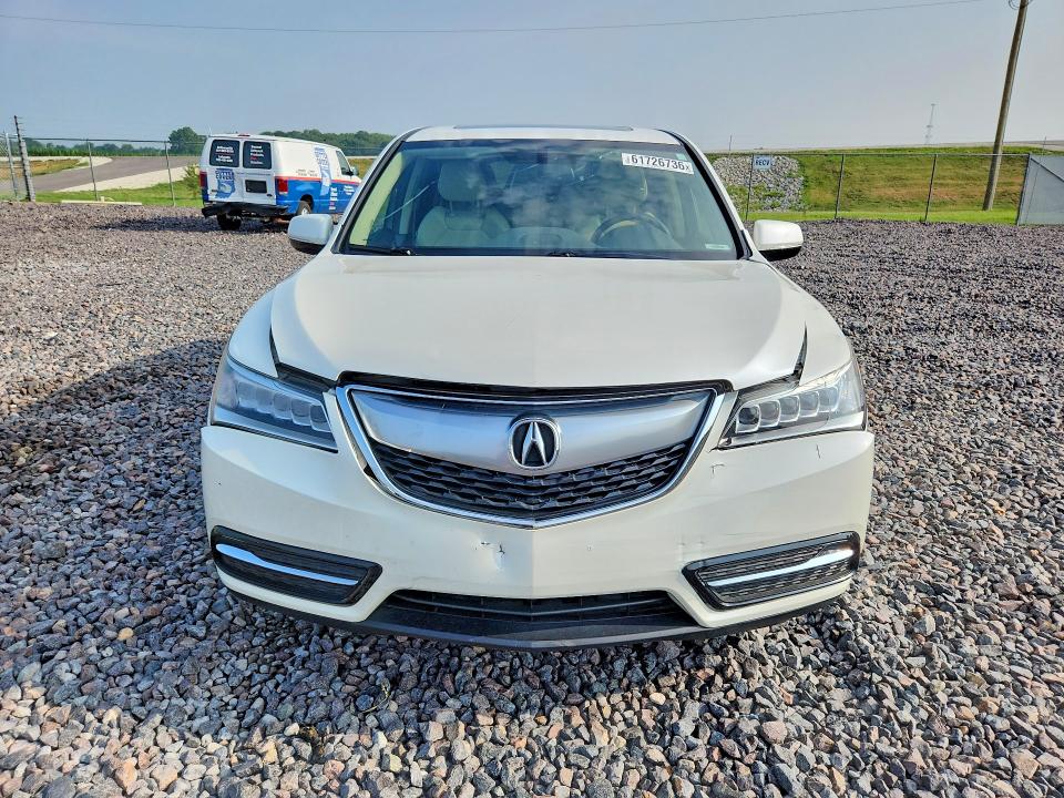Aukcja sprzedaży 2015 Acura Mdx, vin: 5FRYD4H27FB021389, numer aukcji: 61726736
