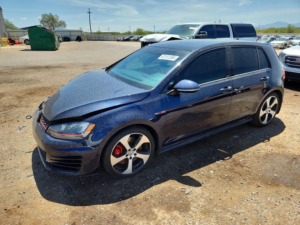 Продажа на аукционе авто 2017 Volkswagen Gti, vin: 3VW447AU6HM063741, номер лота: 63151386