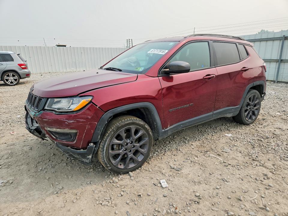 Продажа на аукционе авто 2021 Jeep Compass, vin: 3C4NJDEB6MT524914, номер лота: 61717916
