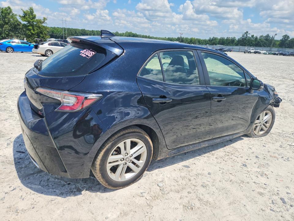 61893446 :رقم المزاد ، JTNK4RBE6K3067676 vin ، 2019 Toyota Corolla Hatchback مزاد بيع