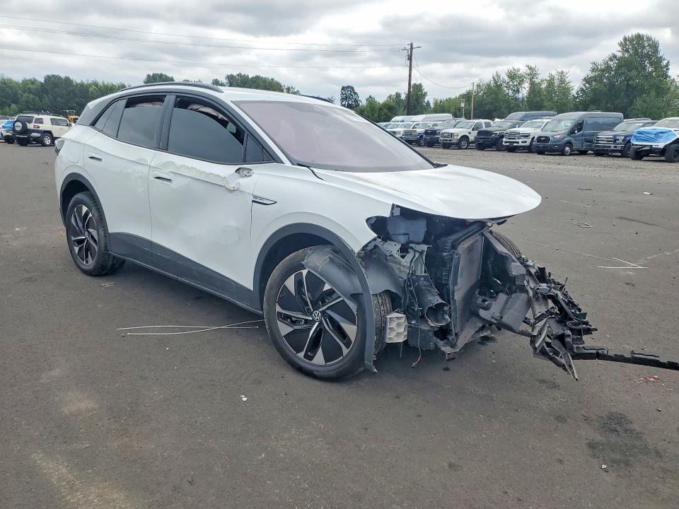 2022 Volkswagen Id.4 მანქანა იყიდება აუქციონზე, vin: WVGJNPE20NP074621, აუქციონის ნომერი: 61605786