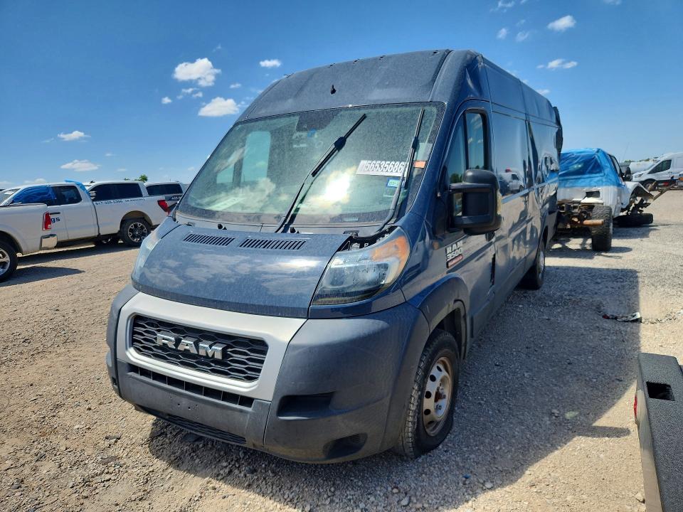 Продаж на аукціоні авто 2021 Ram Promaster 3500, vin: 3C6MRVJG1ME586809, номер лоту: 56535686